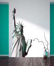 Load image into Gallery viewer, Statue of Liberty Polygonal Wall decal, Statue of Liberty Polygon sticker,modern wall art, Multi Color GD132