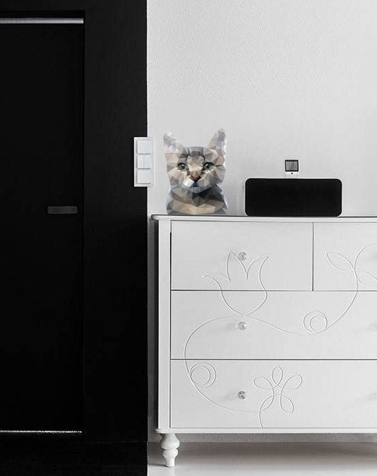 Cat Grooming Salon Veterinary hospital Wall decal,wall sticker cat, vinyl cat sticker Cat Wall sticker,modern wall art, Multi Color GD136