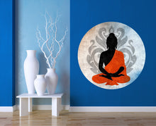 Load image into Gallery viewer, Mandala Yoga Namaste Wall decal, Mandala Wall sticker, modern wall art, mandala wall decal, apartment décor Multi Color kc-1072