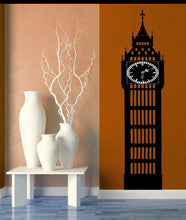 Load image into Gallery viewer, Clock tower Wall decal, Clock tower Wall sticker,modern wall art, Multi Color AN-205