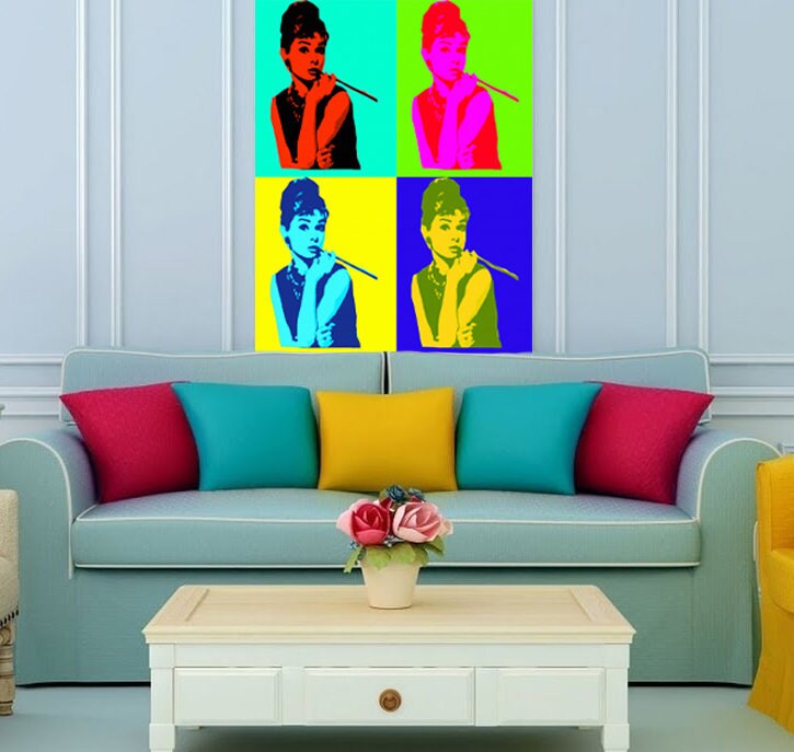 Girl Legend Woman Wall decal, Owl Wall sticker,modern wall art, Multi Color AN-56