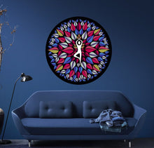 Load image into Gallery viewer, Yin Yang Mandala Wall decal, Mandala Wall sticker, modern wall art, Multi Color k-823 Wall Decal Vinyl Sticker Decals Art Design k- 823