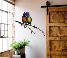 Load image into Gallery viewer, Tree Branch Flying Birds Wall Stickers Removable DIY Wall Art Decor Decals Murals for Kids Girls Nursery Bedroom, Multi Color k-854