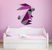 Load image into Gallery viewer, Rabbit Wall Decals Bunny Wall Stickers Vinyl Nursery Toddler Room Lovely Wall Decor Mural Bedroom Decoration DIY Decor for Girls Kids GD169