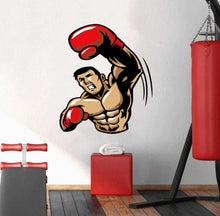 Load image into Gallery viewer, Sport boxing Wall decal, Sport boxing Wall sticker,modern wall art, Multi Color GD186