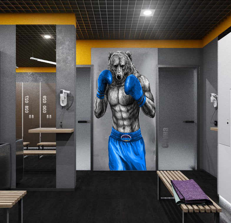 Sport boxing MMA Wall decal, Sport boxing Wall sticker,modern wall art, Multi Color GD188