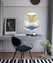 Load image into Gallery viewer, Large American Bald Eagle Head, Sticker Vinyl Decal for Walls, Eagle Bird Polygon sticker, modern wall art, Multi Color GD254