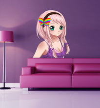 Load image into Gallery viewer, Girl Sexy Anime Stickers For Anime Room Decor, Cute Anime Stickers, Anime Girl Stickers For Adult &amp; Wall stickers for bedroom kc-509