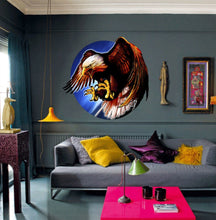 Load image into Gallery viewer, Bald Eagle Art Decor, Bird Eagle Wall sticker,Vinyl Decal Sticker Wall Window Any Smooth Surface, modern wall art, Multi Color kc-573