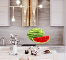 Load image into Gallery viewer, DIY Self Adhesive Summer Watermelon Wall Decals, Peel and Stick Nursery Kids Fruit Wall Stickers Girls Bedroom Wall Decor Multi Color GD233