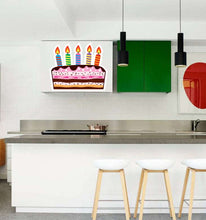 Load image into Gallery viewer, Cake Wall decal, Cake Wall sticker,modern wall art, Multi Color AN-636