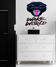 Load image into Gallery viewer, Panther Quote Polygonal Wall decal, Panther Quote Polygon sticker,modern wall art, Multi Color GD255