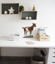 Load image into Gallery viewer, Goat Polygonal Wall decal, Goat Polygon sticker,modern wall art, Multi Color GD271