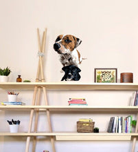 Load image into Gallery viewer, Dogs Polygonal Wall decal, dogs wall stickers, dog wall decor, dog room decor, pet decor for home, wall decor living room Multi Color GD273