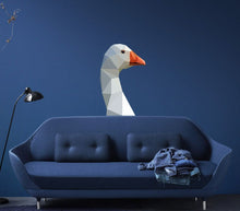 Load image into Gallery viewer, Swan Polygonal Wall decal, Swan Wall Decals Girls Wall Stickers Girls Bedroom Romantic Room Wall Decor-Multi Color GD291
