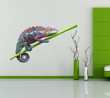 Load image into Gallery viewer, Reptile Lizard Vinyl Sticker Florida Tropical Reptile Lizard Wall Decals Zoo Interior Vinyl Wall Sticker Jungle Theme Kids Room Decals-GD296