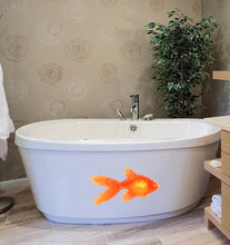 Load image into Gallery viewer, Gold fish Polygonal Wall decal, Goldfish Aquarium StickerVinyl Waterproof Sticker Decal Car Laptop Wall Window Sticker Multi Color GD308