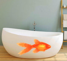 Load image into Gallery viewer, Gold fish Polygonal Wall decal, Goldfish Aquarium StickerVinyl Waterproof Sticker Decal Car Laptop Wall Window Sticker Multi Color GD308