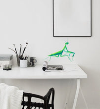 Load image into Gallery viewer, Mantis insect Polygonal Wall decal, Mantis insect Polygon sticker,modern wall art, Multi Color GD262