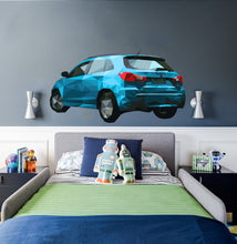 Load image into Gallery viewer, Car Polygonal Wall decal, Car Polygon sticker,modern wall art, Multi Color GD278
