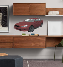 Load image into Gallery viewer, Car Polygonal Wall decal, Car Polygon sticker,modern wall art, Multi Color GD283