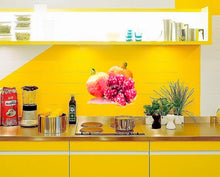 Load image into Gallery viewer, Pomegranate fruit Polygonal Wall decal Pomegranate fruit Polygon sticker Pomegranate Polygon Modern Kitchen wall stickers Multi Color GD303