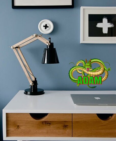 Dragon Custom name wall decal, personalized sticker, personalized decal, nursery decal baby boy stickers, baby girl decal GD391