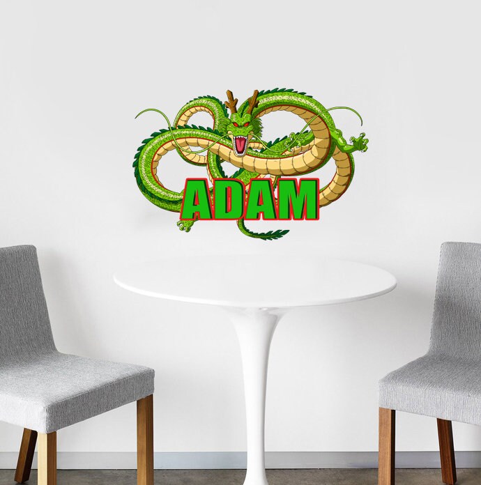 Dragon Custom name wall decal, personalized sticker, personalized decal, nursery decal baby boy stickers, baby girl decal GD391