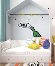 Load image into Gallery viewer, Nursery boys Dino Wall Decal,Dinosaur Wall Decals, Boys Room Wall Stickers, GD407