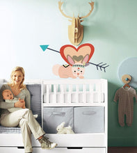 Load image into Gallery viewer, Lovely Cute Bunnies Rabbits Animal Wall Stickers Removable Wall Decals Art Decor for Nursery, Baby Bedroom, Playroom, Living Room-GD514