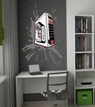Load image into Gallery viewer, Wall decal Gaming art stickers Gamer, Game Vinyl Wall Decal Computer PC Gamer Video Gadgets Stickers Computer Art Gamer Play Room PC- GD531