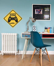 Load image into Gallery viewer, Wall decal Gaming art stickers Gamer, Childrens wall sticker Player decor Game Zone vinyl sticker, Games stickers Computer games decal-GD536