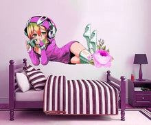 Load image into Gallery viewer, Girl Sexy Anime Stickers For Anime Room Decor, Cute Anime Stickers, Anime Girl Stickers For Adult &amp; Wall stickers for bedroom, GD539