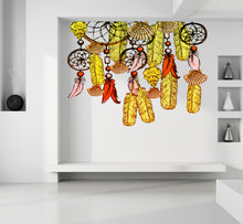 Load image into Gallery viewer, Trendy Bohemian Dream Catcher Feathers Bundle Decal Waterproof Sticker for wall wall decor living room boho wall decals for bedroom-GD541