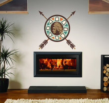 Load image into Gallery viewer, Wall decal art stickers Boho Indian Arrow, Tribal Arrow Wall Decal Dreamcatcher, Indian Vinyl Sticker Decals Home Decor Bedroom-GD551