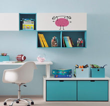 Load image into Gallery viewer, Brain Muscle Barbell Wall Decal, Sport wall sticker Brain decor, Muscle vinyl sticker,Muscle Brain Wall sticker-GD558