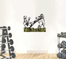 Load image into Gallery viewer, Vinyl Wall Decal Fight Club Kickboxing MMA Fighters Gym Sports Stickers Mural Large Decor, Boxing MMA stickers decal Fight - GD560