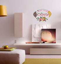 Load image into Gallery viewer, Custom Vinyl Sticker, Flower Wall Decor for Living Bedroom Room House Wall Decals Just Breathe Art Decor-GD575