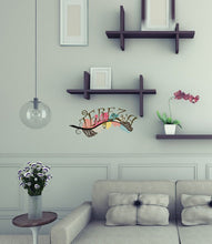 Load image into Gallery viewer, Girls Name Wall Decal Boho Nursery Decor Name Decal Feather Stickers Wall Decor Personalized Name Decal Tribal Boho Decal Feathers-GD592