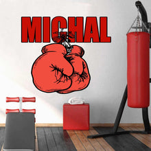 Load image into Gallery viewer, Vinyl Sticker Boxing Gloves Fight Fighting Box Sport Hands Boxer Fighter Winner Poster Mural Decal Wall Art Decor-GD594
