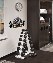 Load image into Gallery viewer, Bodybuilder Gym Fitness Coach Sport Muscles Wall Stickers Vinyl Weightlifting Dumbbells Decal Murals Artwork Home Decor Gym Club-GD609