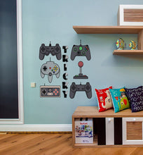 Load image into Gallery viewer, Wall Vinyl Decal Home Decor Art Sticker 3D Personalized Name Boy Girl Gamer Controller Video Game Studio Teen Nursery Play Room Decal- GD612