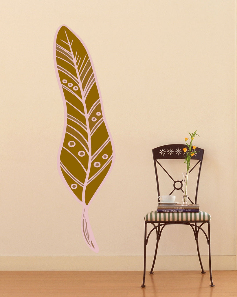 Wall decal art stickers Boho Pen, Wall sticker Bohemian style decor, Boho Pen vinyl sticker, baby stickers Pen decal Boho Pen-GD621