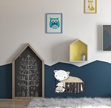 Load image into Gallery viewer, Wall decal art stickers Boho Animals pangolin, personalized sticker, personalized decal, Bohemian style, nursery decal baby stickers, GD634