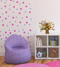Load image into Gallery viewer, Family Tree Wall Decals Forest Birch Tree Wall Stickers Birds Wall Art for Kids Room Nursery Bedroom Living Room Decoration-GD658