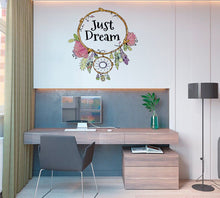 Load image into Gallery viewer, Dream Catcher Feather Wall Mural Decal Peel and Stick Vinyl Art Wall Stickers for Living Room Girls Kids Rooms School Home Decor-GD664