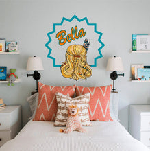 Load image into Gallery viewer, Wall decal art stickers Boho Girl Indian, personalized sticker, Inspiring Uplifting Encouragement Gifts for Women, Teen Girls - GD666