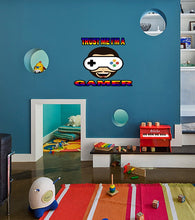 Load image into Gallery viewer, Game Room Decor, Boys Room Decorations for Bedroom, Video Game Room Wall Stickers, Wall Art for Kids Men Playroom Living Room-GD533