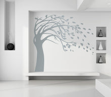 Load image into Gallery viewer, Wall decal art stickers Boho Wood Branch, Wall sticker Bohemian style decor, Boho Tree vinyl sticker, baby stickers, decal Boho Plant-GD705
