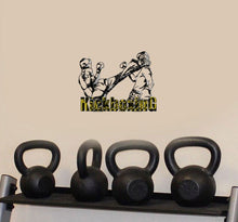 Load image into Gallery viewer, Vinyl Wall Decal Fight Club Kickboxing MMA Fighters Gym Sports Stickers Mural Large Decor, Boxing MMA stickers decal Fight - GD560